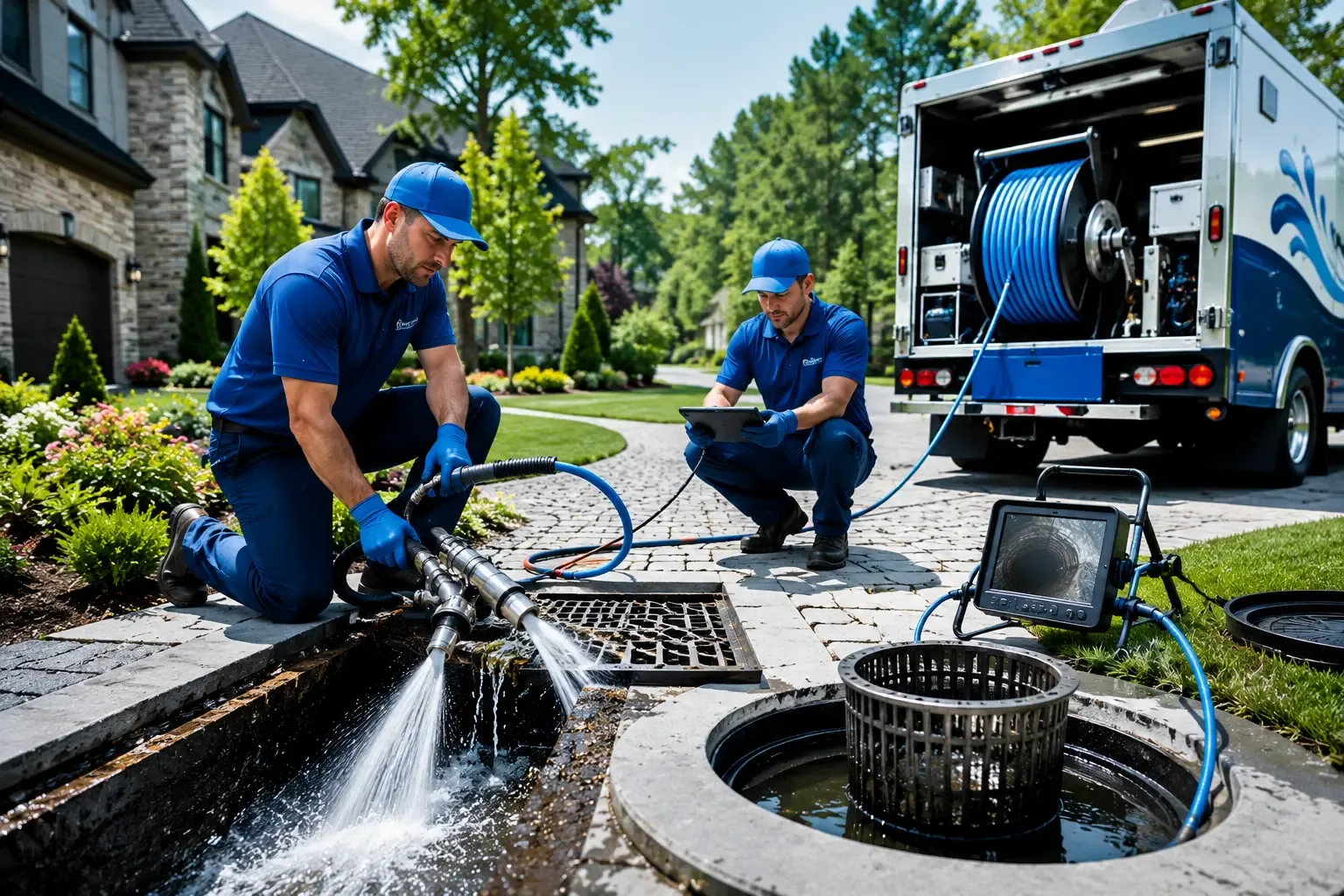Local outdoor drain cleaning professionals in Fentress, TX